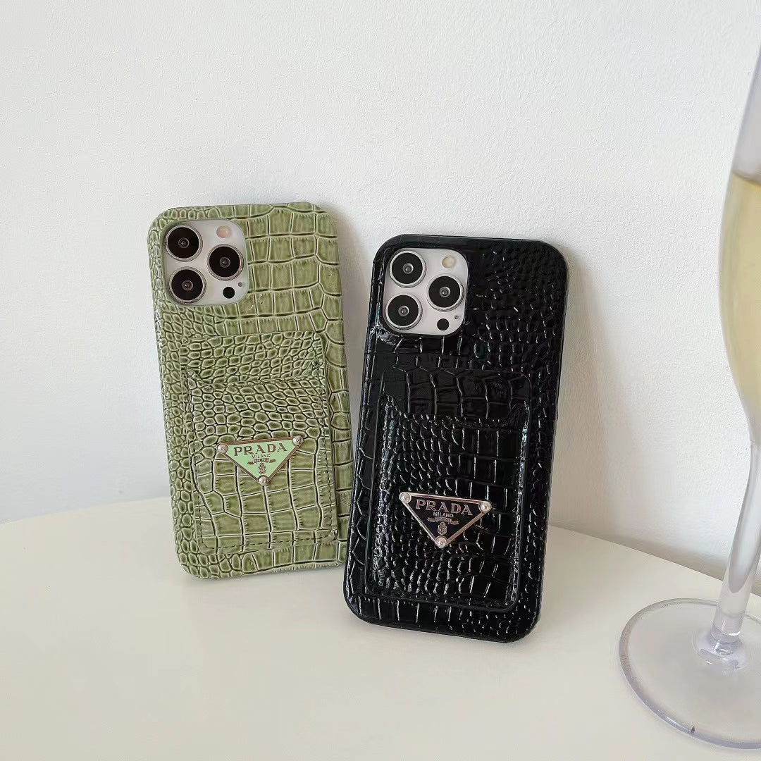 PD Snake Skin Card Slot Case