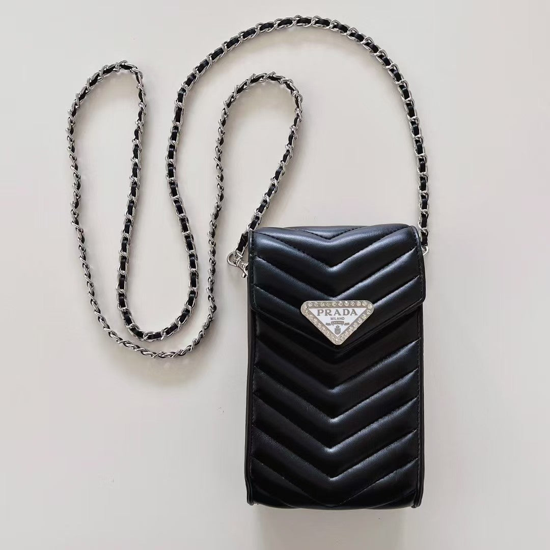 PD Classic Phone Bag With Chain