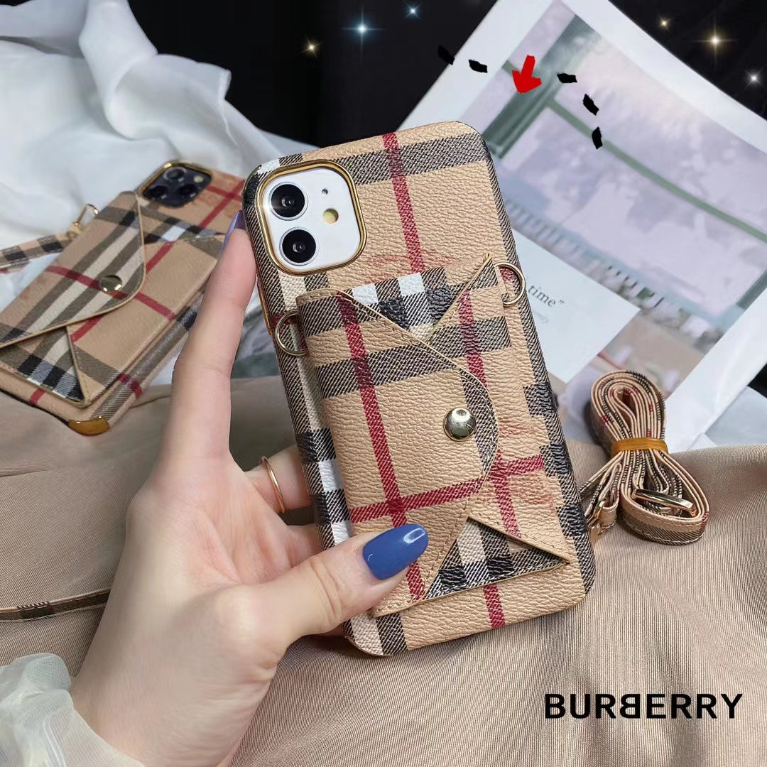 BB Card Slot Case With Lanyard