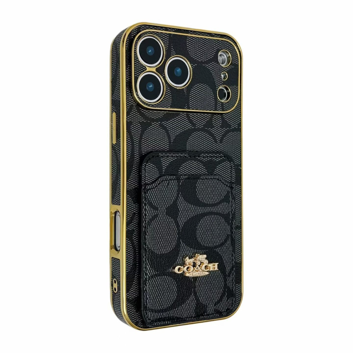 Coach Monogram Card Holder Case