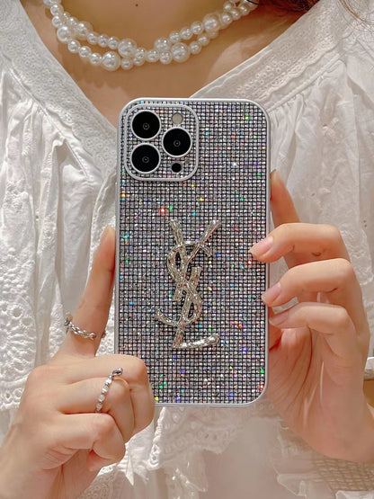 YSL Glitter iPhone Cases