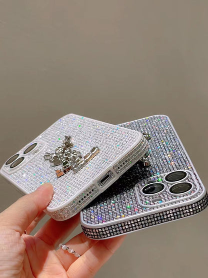 YSL Glitter iPhone Cases
