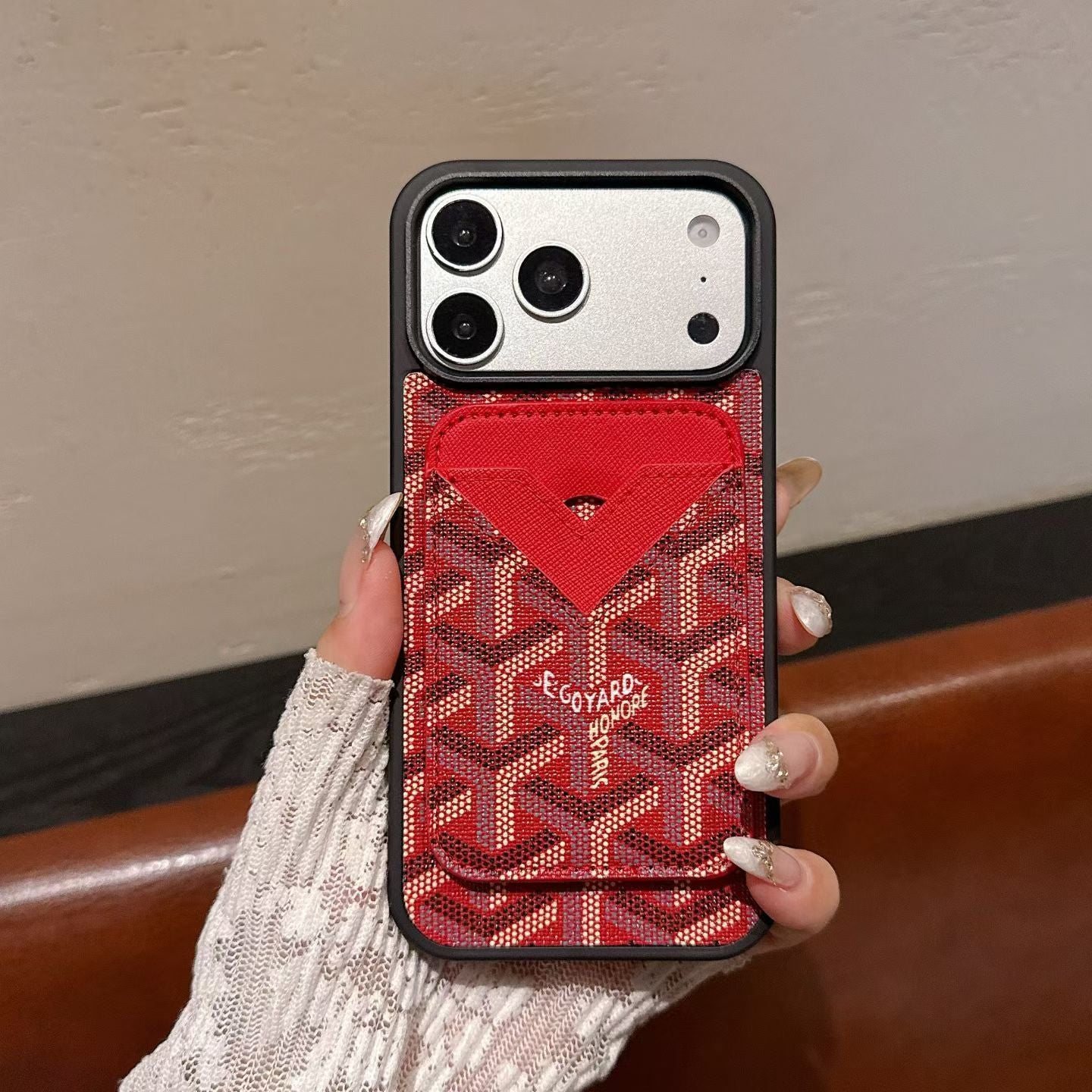 Goyard Magnetic Card Holder Case