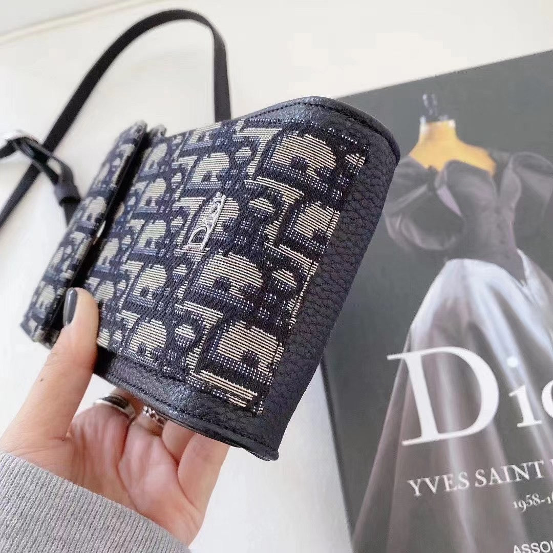CD Pattern Phone Bag