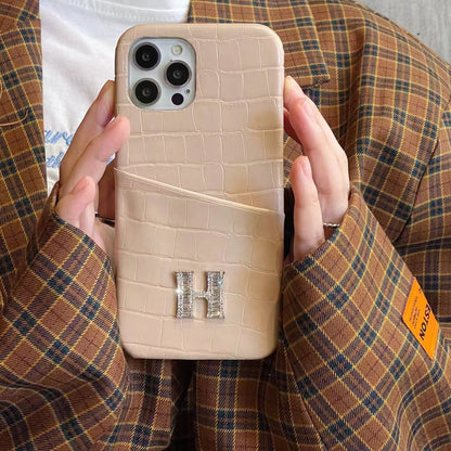 HM Single Card Slot iPhone Case