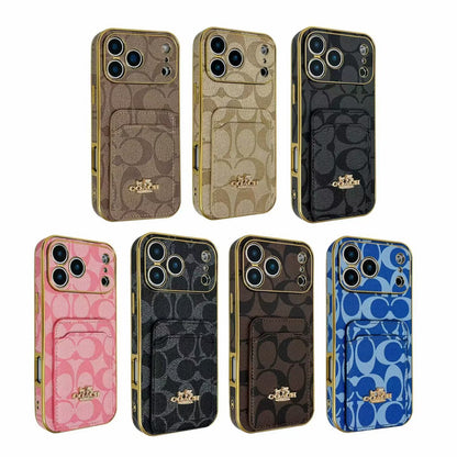 Coach Monogram Card Holder Case