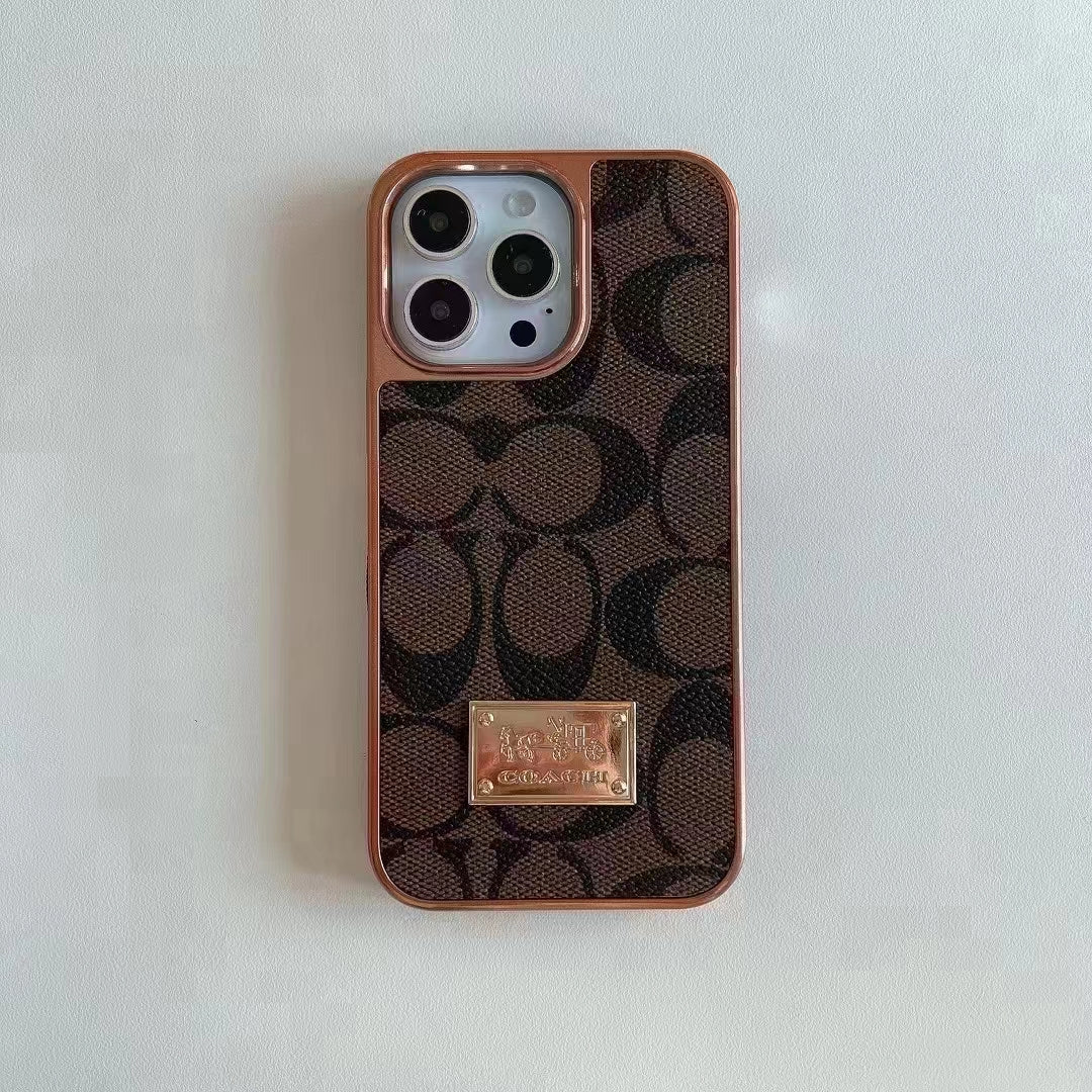 Coach Full Leather Edge Case