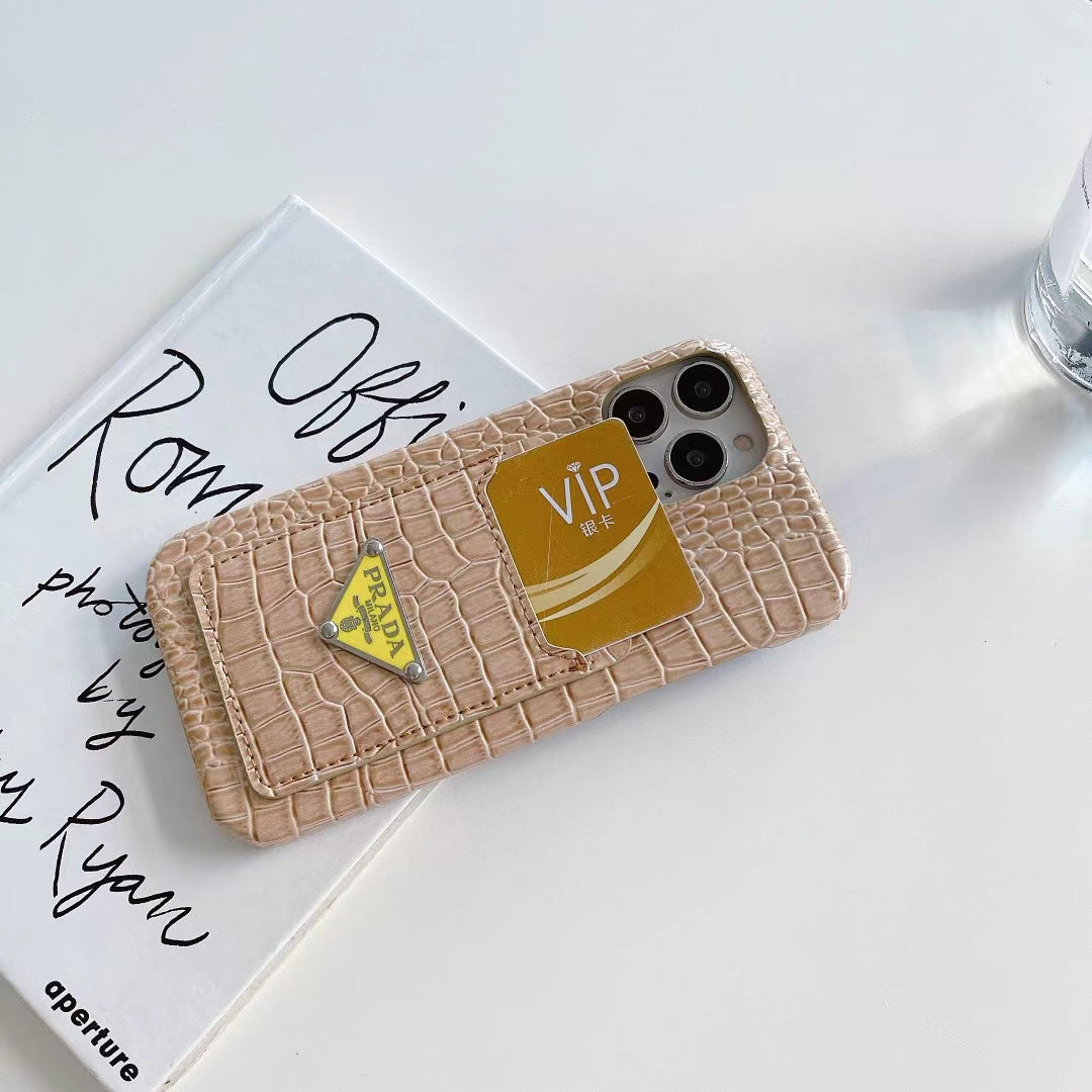 PD Snake Skin Card Slot Case