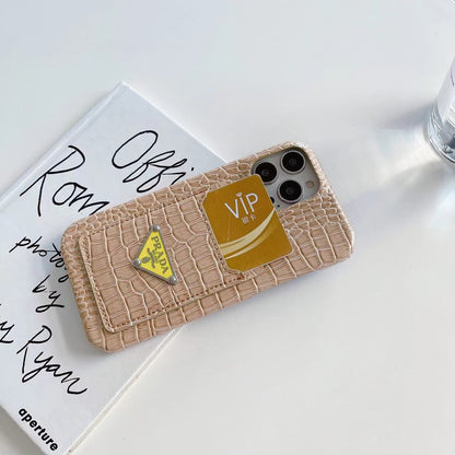 PD Snake Skin Card Slot Case