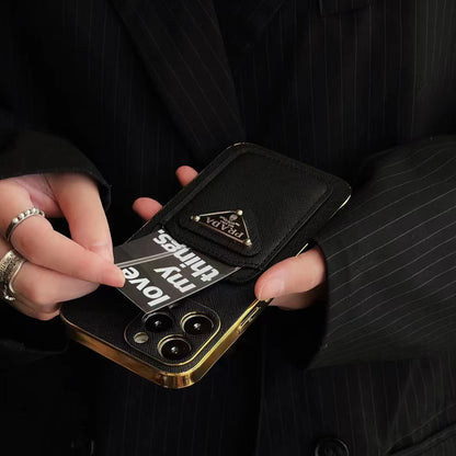 PD Golden Edge Card Slot Case