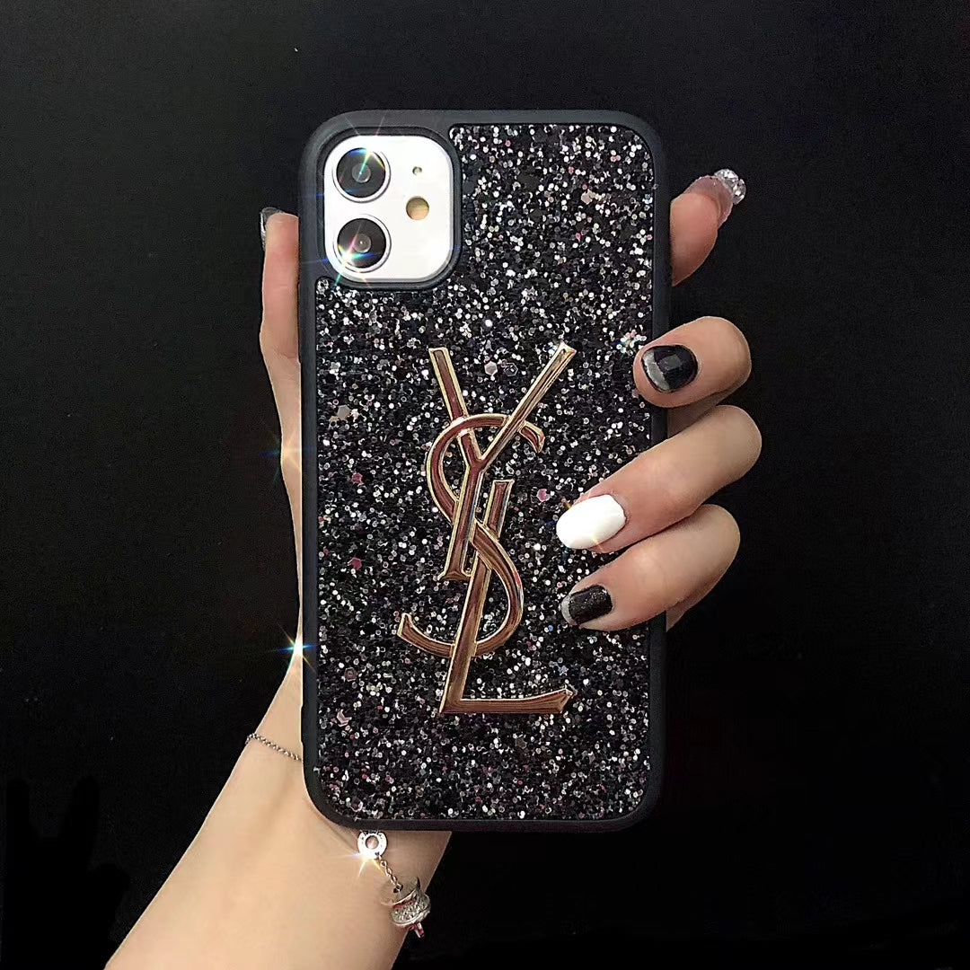 YSL Diamond Sparkles Phone Case