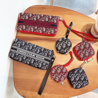 CD Canvas Phone & Coin Purse