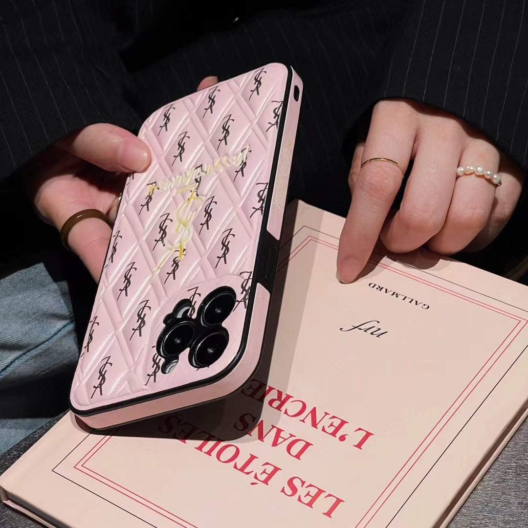 YSL Puffer Printed Phone Case