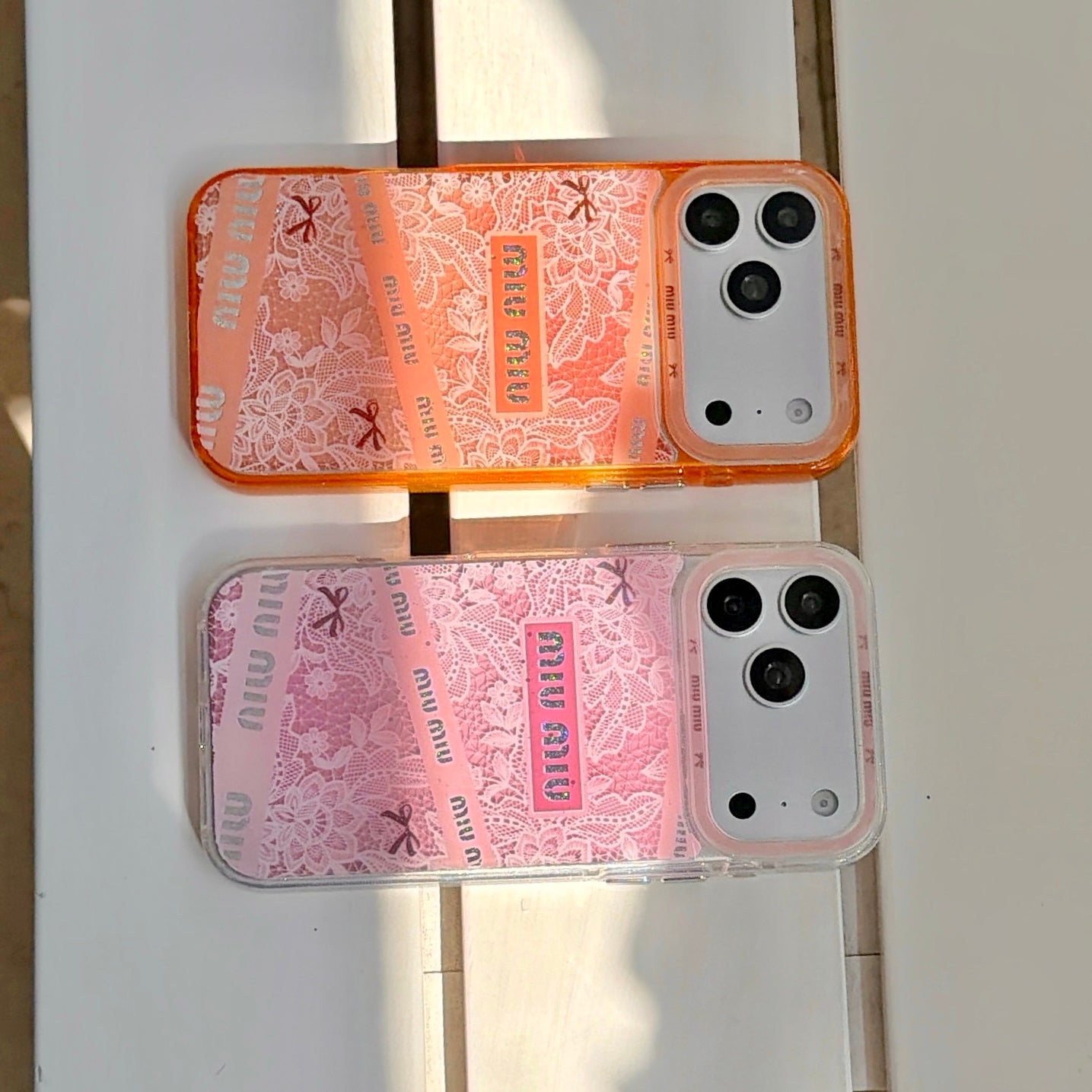 MiuMiu Pastel Florist Pattern Case