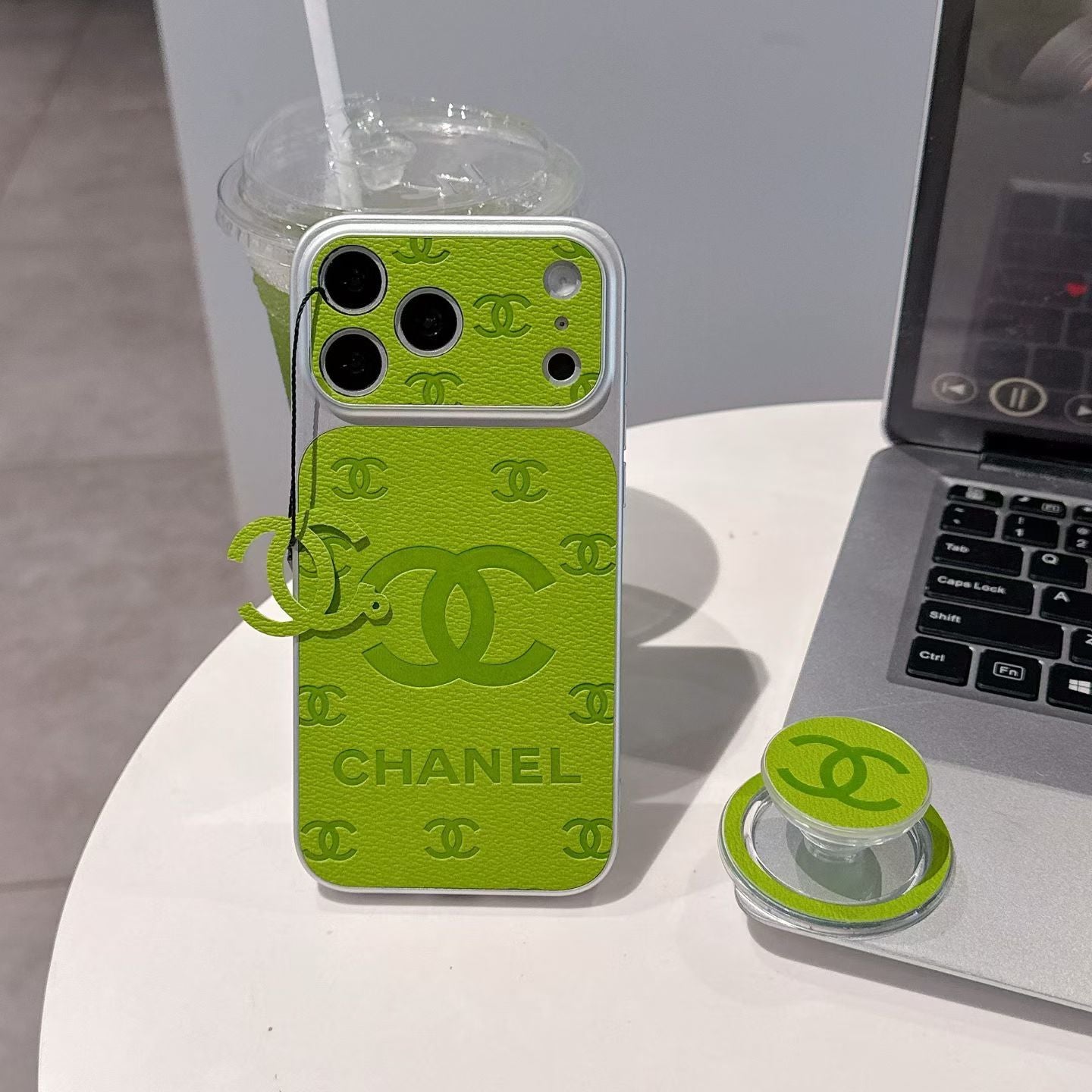 CN Matching Pop-socket Iconic Case