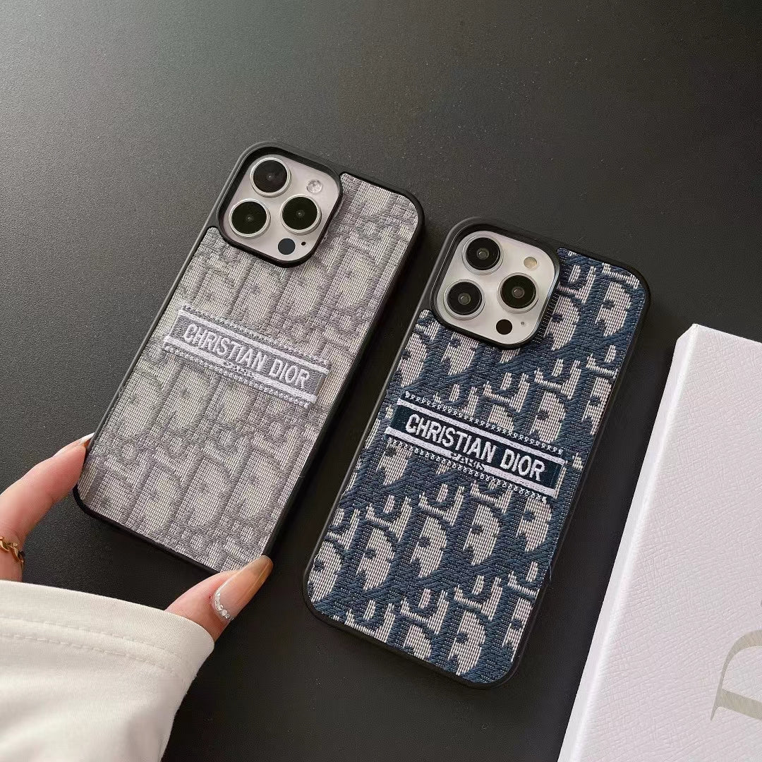 CD Classic Pattern Canvas Case