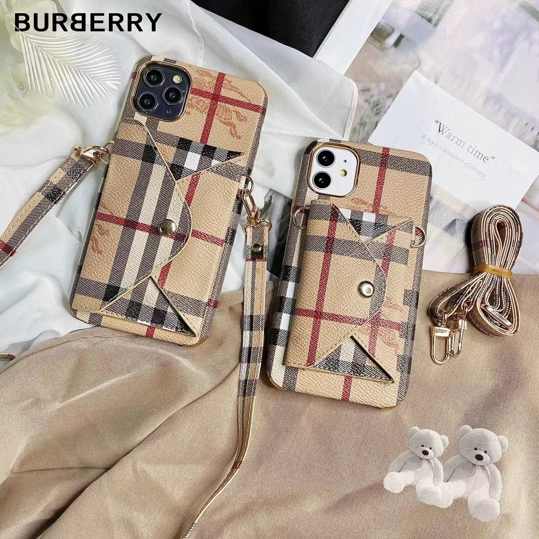BB Card Slot Case With Lanyard