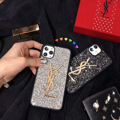 YSL Diamond Sparkles Phone Case