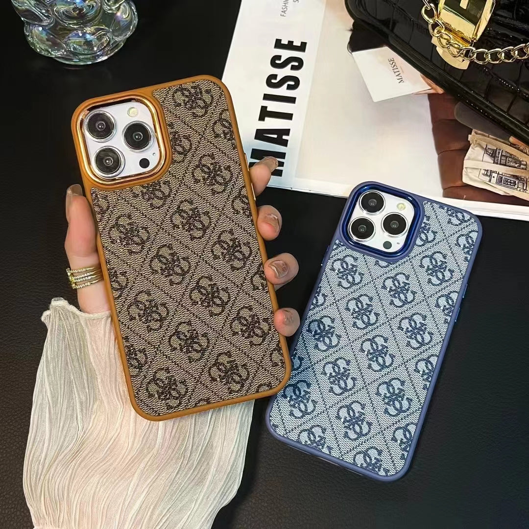 Guess Signature Printed Phone Case
