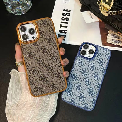 Guess Signature Printed Phone Case