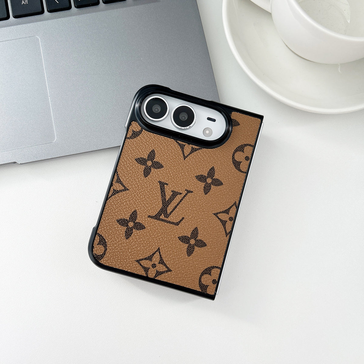 Classic Monogram Pattern iPhone Duo Case