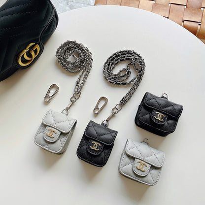 CN Luxury Airpods Case With Classic Lanyard