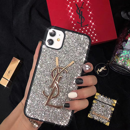 YSL Diamond Sparkles Phone Case