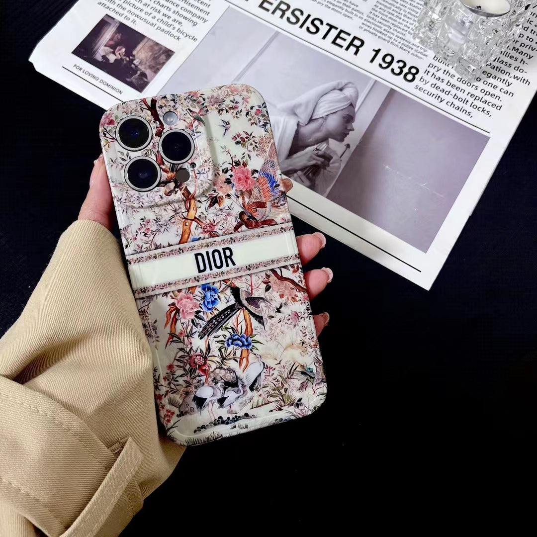 CD Flower Printed Case