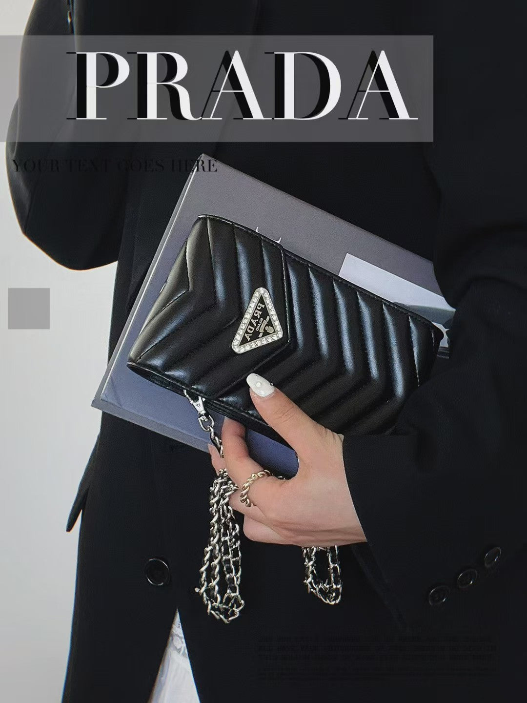 PD Classic Phone Bag With Chain
