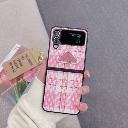 PD Rattan Case For Samsung Z Flip/Fold