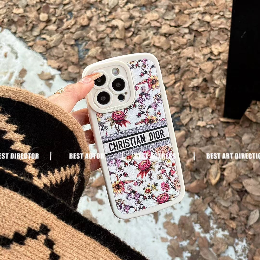 CD Printed Flora Design Phone Case