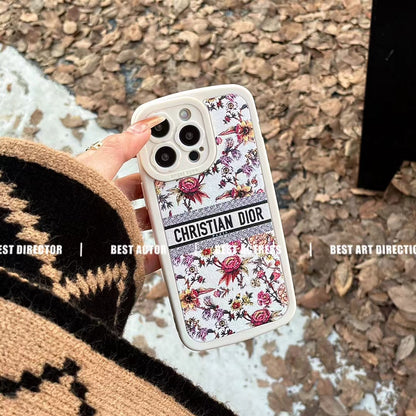 CD Printed Flora Design Phone Case