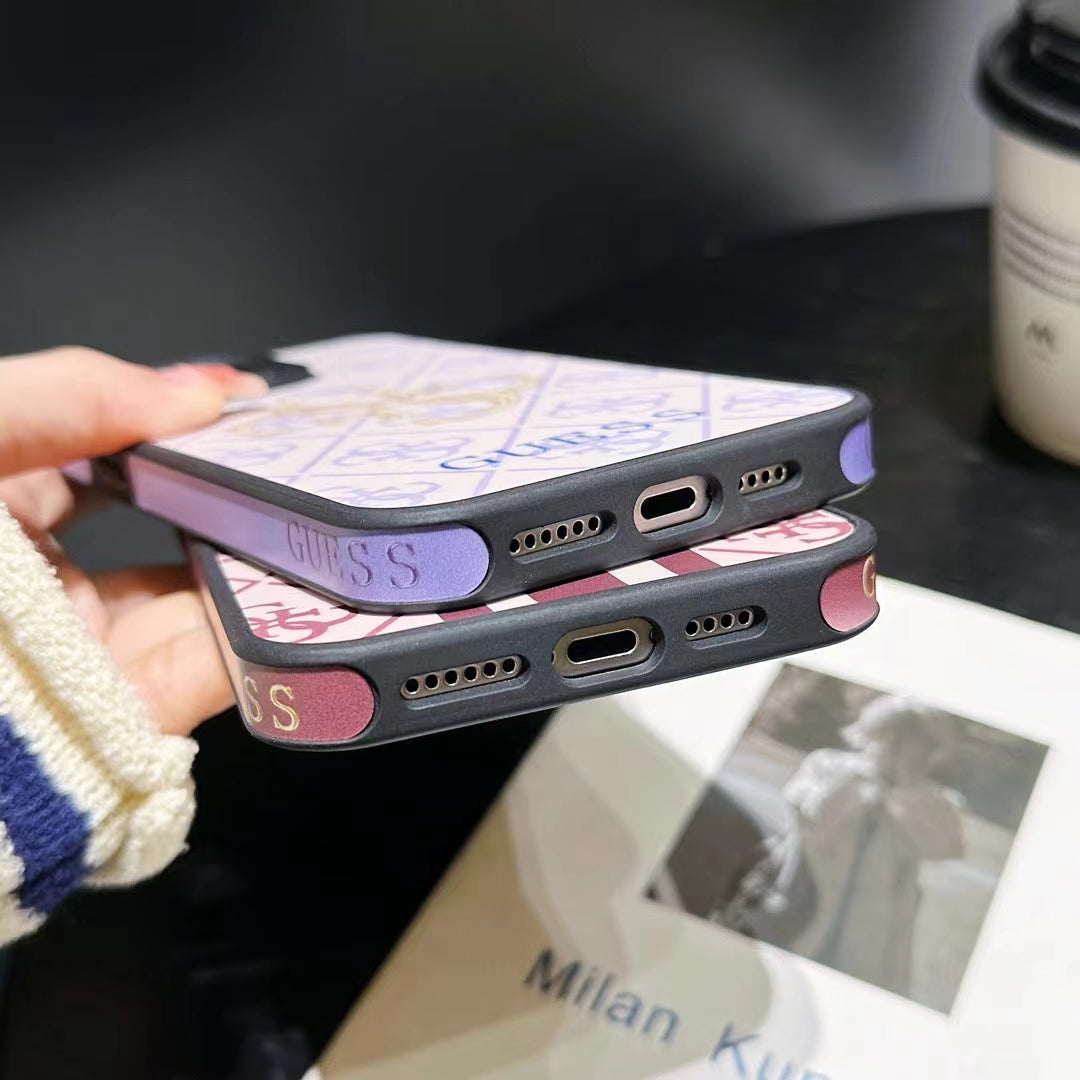 Guess Printed Logo Phone Case