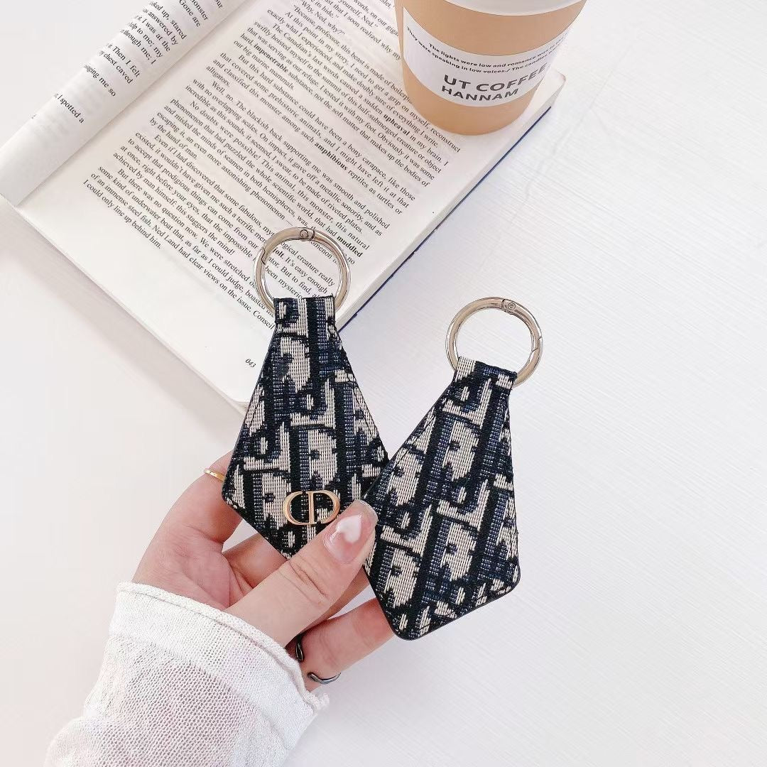 CD Airtag Holder Key Chain