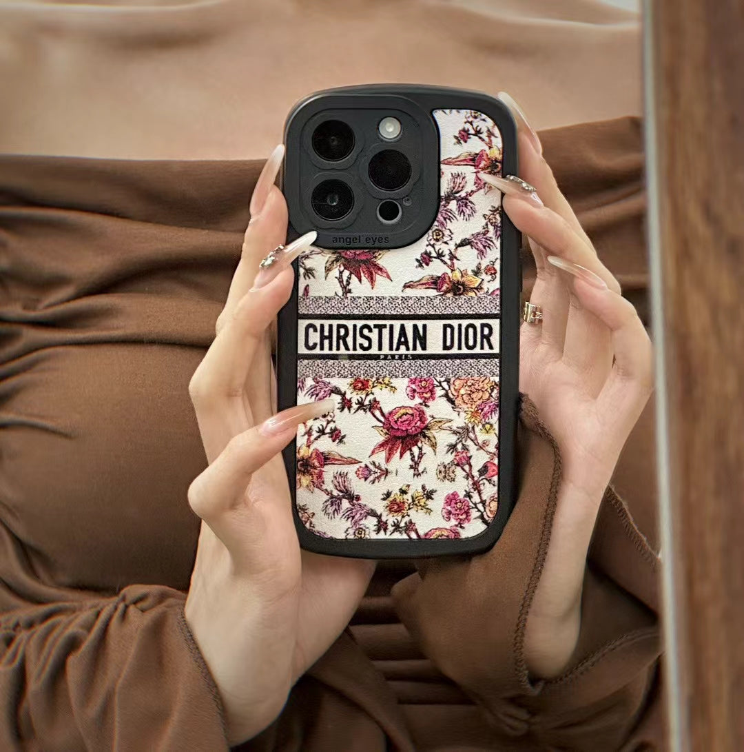 CD Printed Flora Design Phone Case