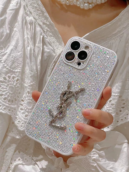 YSL Glitter iPhone Cases