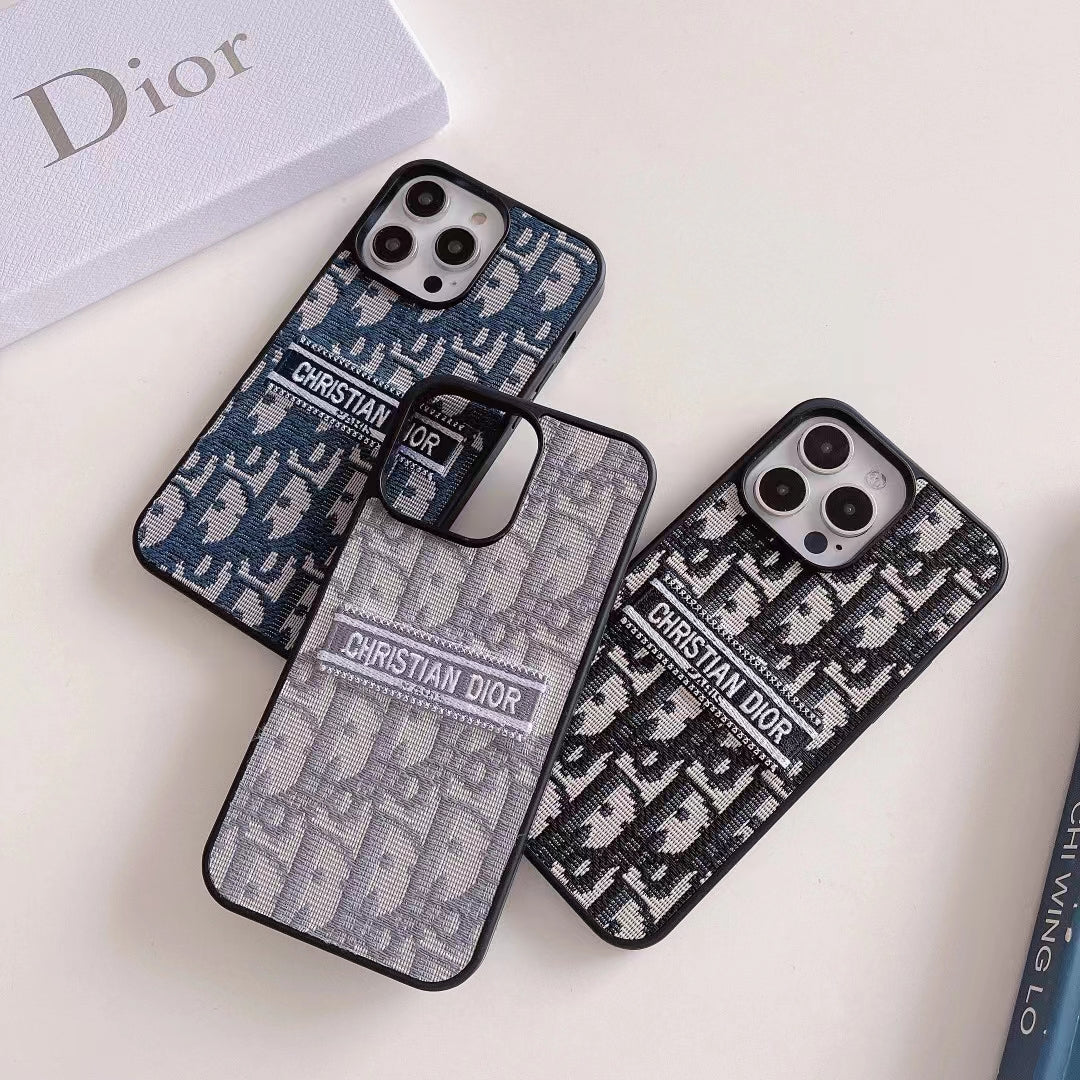 CD Classic Pattern Canvas Case
