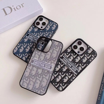 CD Classic Pattern Canvas Case