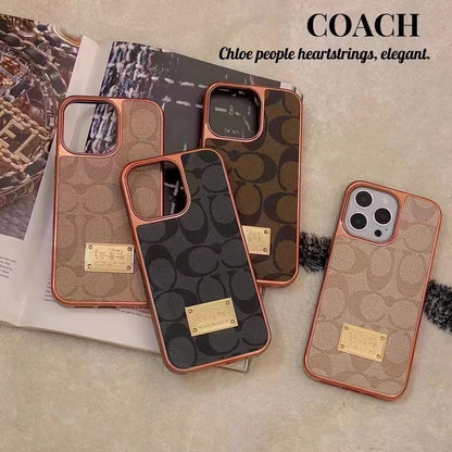 Coach Full Leather Edge Case