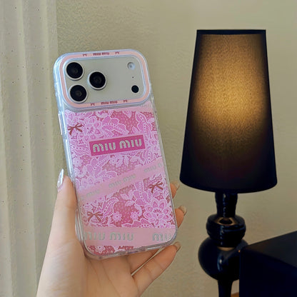 MiuMiu Pastel Florist Pattern Case