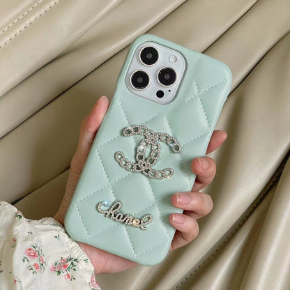 CN Sparkling Glitter Logo Phone Case