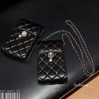 CN Premium Flower Lock Phone Bag