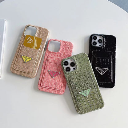 PD Snake Skin Card Slot Case