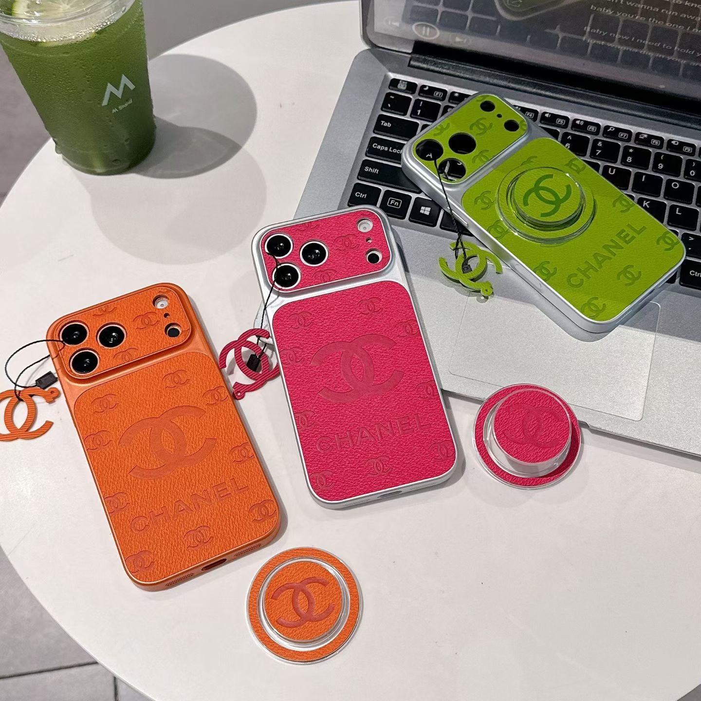 CN Matching Pop-socket Iconic Case