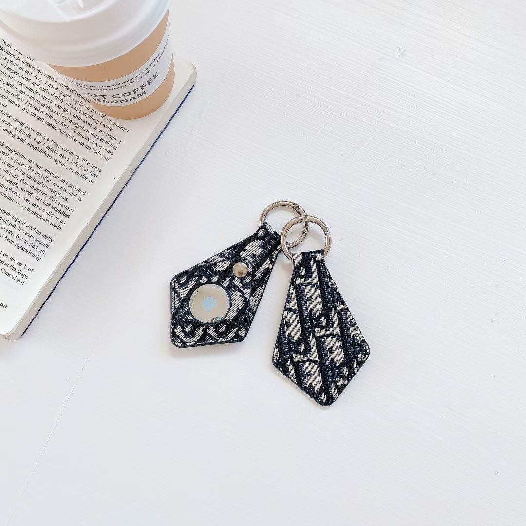 CD Airtag Holder Key Chain