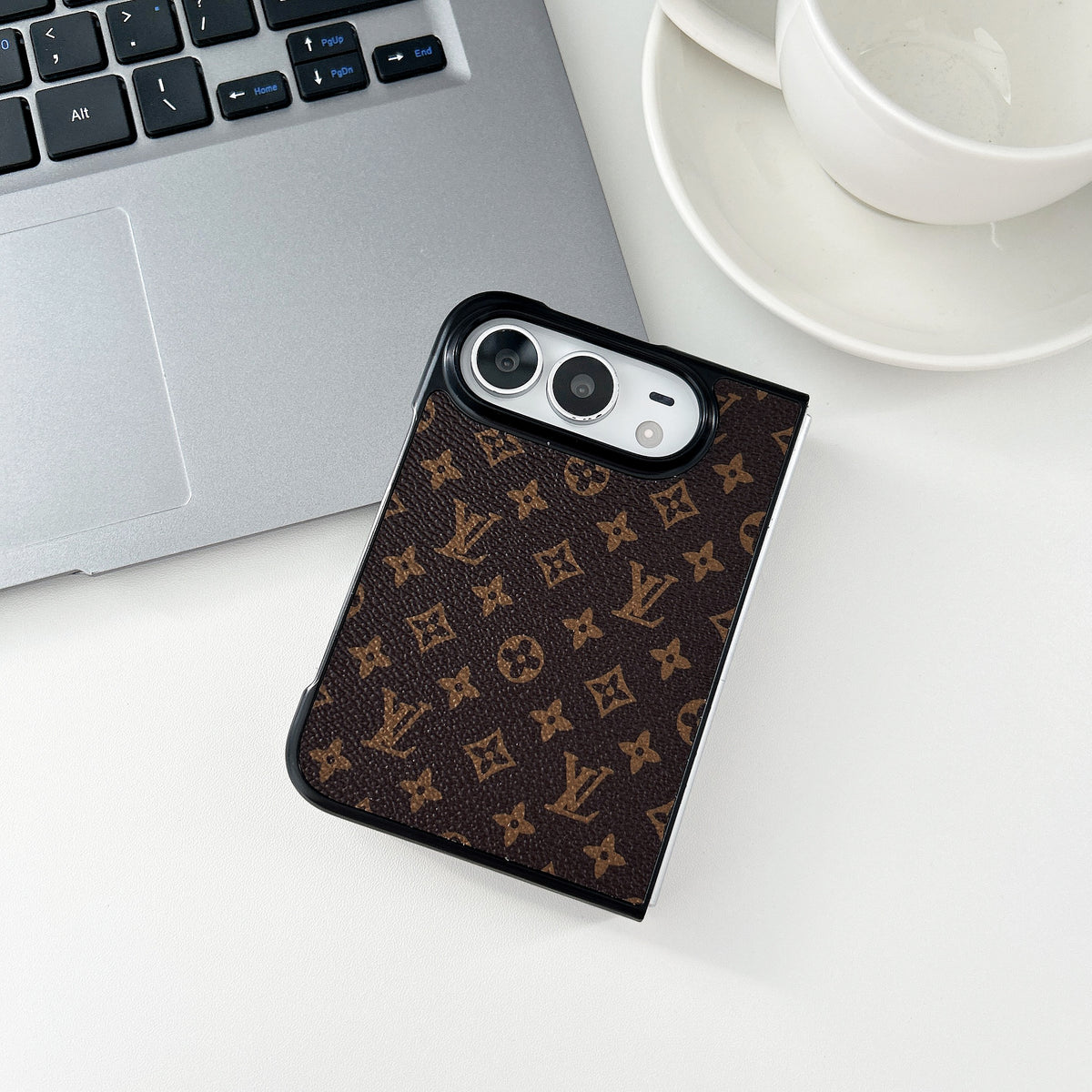 Classic Monogram Pattern iPhone Duo Case