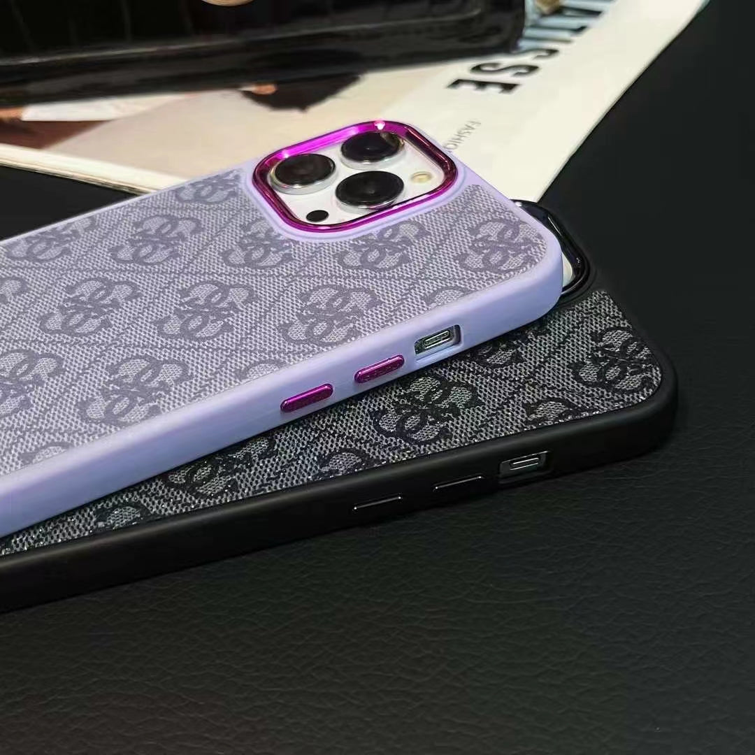 Guess Signature Printed Phone Case