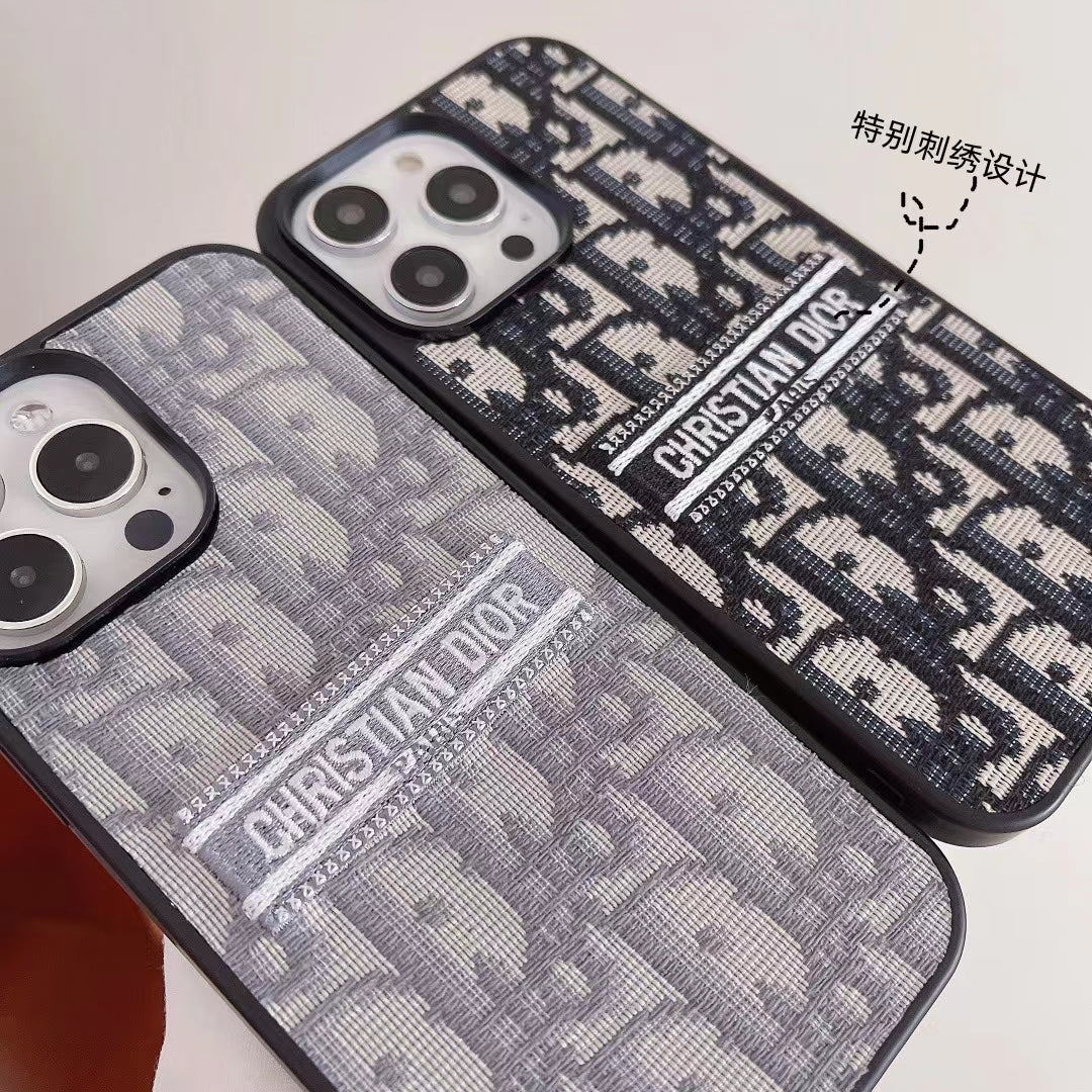 CD Classic Pattern Canvas Case