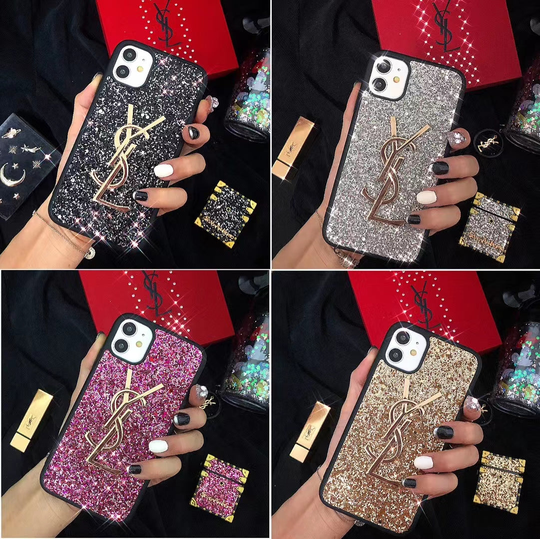 YSL Diamond Sparkles Phone Case