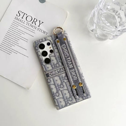 CD Canvas With Hand Strap Samsung Galaxy Case
